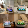 Rain Cloud Car Air Humidifier Water Drip Micro Landscape Cool Mist Humidifier 7 Night Light Essential Oil Diffuser for Bedroom