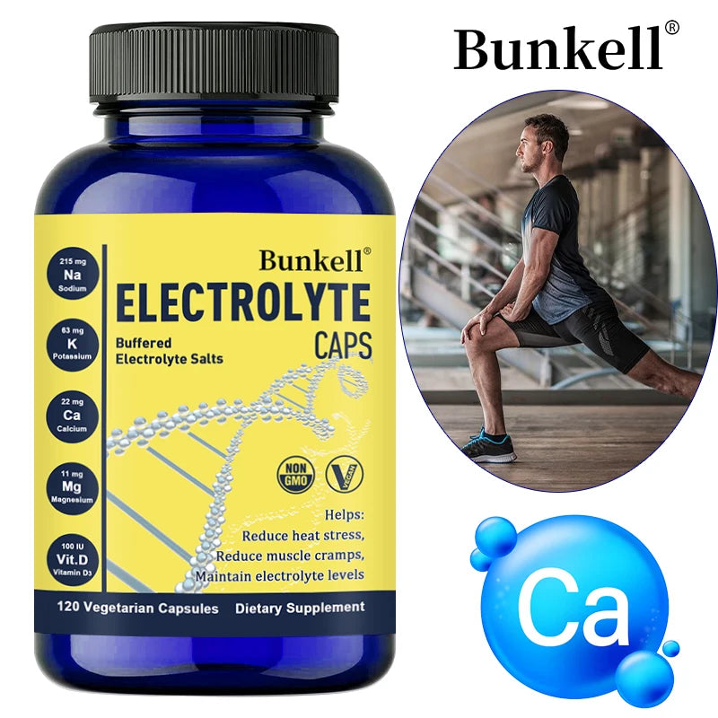 Premium Electrolyte Capsules - Maintaining Electrolyte Levels, Sports Recovery,Energy Health,Dietary Supplement