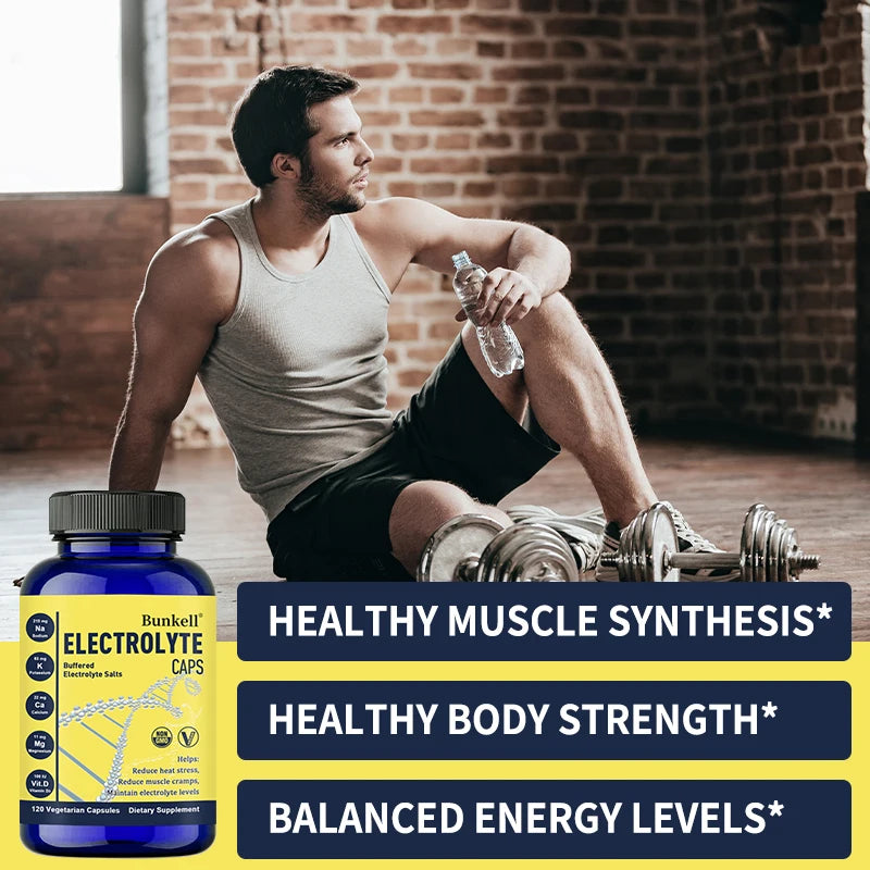 Premium Electrolyte Capsules - Maintaining Electrolyte Levels, Sports Recovery,Energy Health,Dietary Supplement