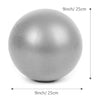Pilates Ball PVC Exercise Ball Small Exercise Ball for Pilates Yoga Workout Bender Core Training Physical Therapy Balance Ball