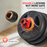 Adjustable Dumbbells, 20/30/40/55/60/70/80/90Lbs Free Weight Set with Connector, 2 or 3 in 1 Dumbbells Used as Barbell