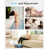 UPGO Vibration Plate Exercise Machine, Lymphatic Drainage Machine, Whole Body Workout Vibration Platform W/ 2 Resistance Bands