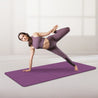 Foldable Yoga Mat Folding Fitness Exercise Mat Double Sided TPE Pilates Mat Non-Slip Multifunction for Women Men & Children