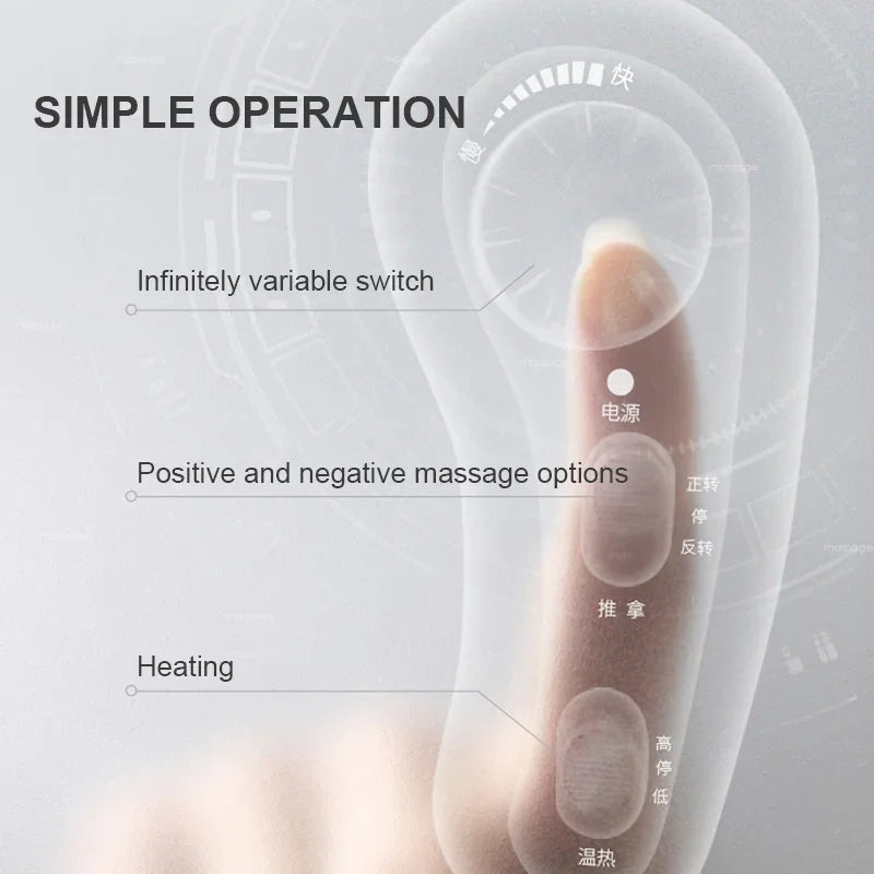 Car Massager Waist Massage Muscle Relaxation Massager Portable Heating Massage Neck Massage Body Cushion Shiatsu Massager