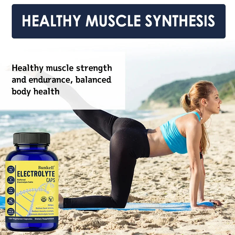 Premium Electrolyte Capsules - Maintaining Electrolyte Levels, Sports Recovery,Energy Health,Dietary Supplement