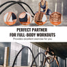 Succebuy Battle Rope Polyester Exercise Rope Battle Exercise Equipment with Protective Sleeve Anchor Heavy Weighted Pull Rope