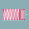Acupressure Pillow with Storage Bag for Neck Back Foot Massage Pads Acupressure Mat Pillow Set Improves Bloods Circulation Mat