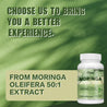 Moringa 6000Mg - Support Immune System, Energy, Metabolism, Antioxidants - 120 Capsules