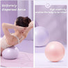 Pilates Ball PVC Exercise Ball Small Exercise Ball for Pilates Yoga Workout Bender Core Training Physical Therapy Balance Ball