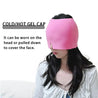 1Pcs Gel Cold Hot Head Ice Cap Black and Pink Head Wrap Face Mask Head Massage Sleep Eye Mask Health Care Tool