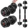 Adjustable Dumbbells, 20/30/40/55/60/70/80/90Lbs Free Weight Set with Connector, 2 or 3 in 1 Dumbbells Used as Barbell