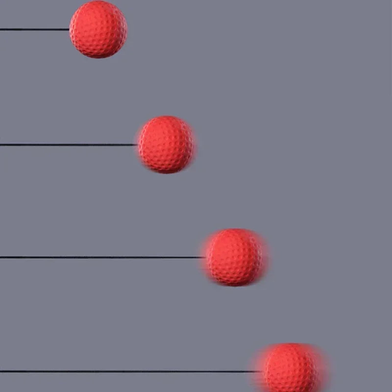 Home Boxing Ball Fight Punch React Training Ball Portable Reflex Ball with Headband Exercise Ball Fitness Exercise Equipment